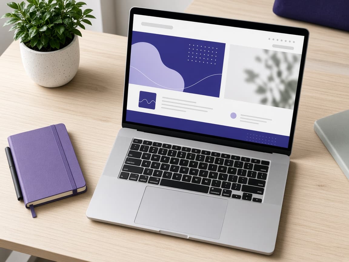 A laptop on a desk, used as the article image. It is not a Canva screenshot.